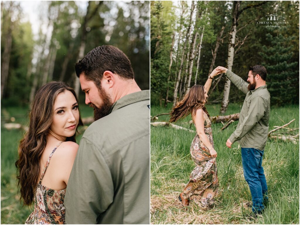 sandpoint couple engaged | idaho wedding photographer