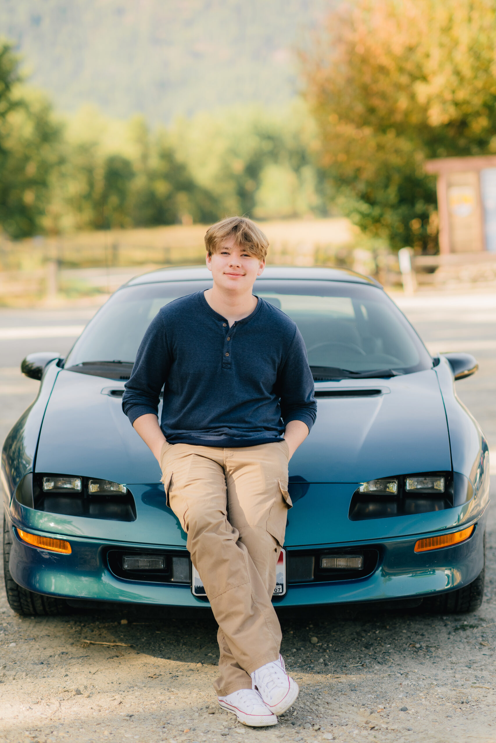 A Fun Early Morning Senior Session | Bonners Ferry, Idaho