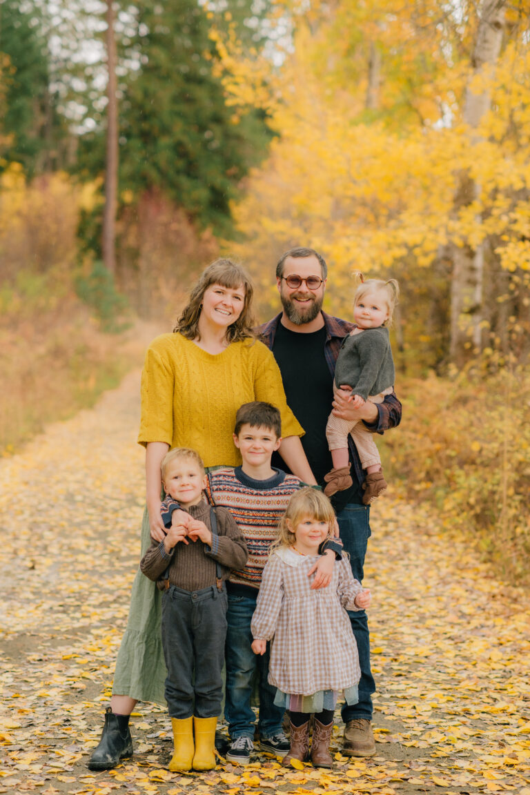 fall family session | boho family photos