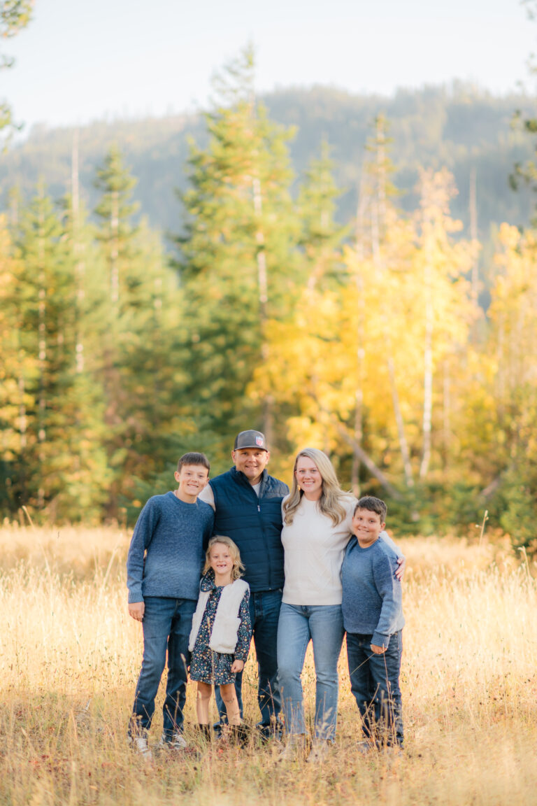 williams family fall portraits | sandpoint idaho photographer